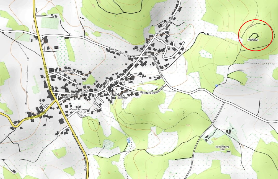 Openstreetmap: Wolfstein