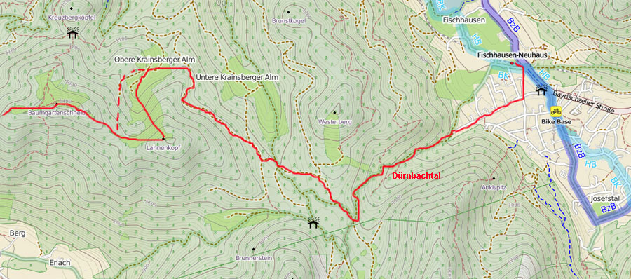 Openstreetmap: Tegernsee - Schliersee 2