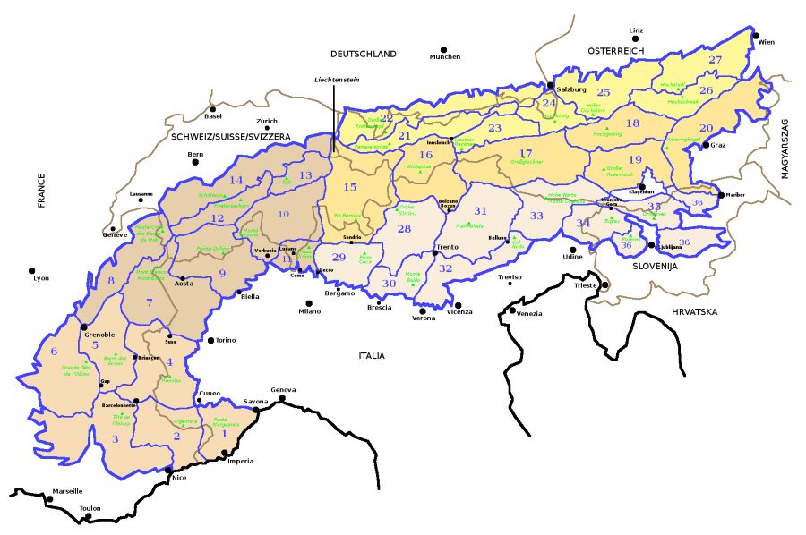 Wikipedia: SOIUSA-sezioni