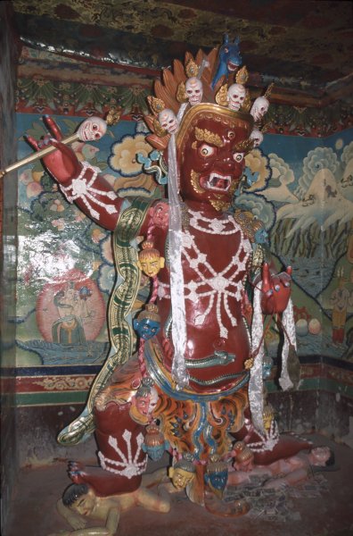 ST7: Wächtergottheit (Old Zongba, Tibet, 11.10.05)