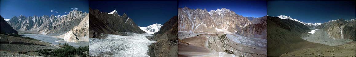 Die Umgebung von Passu