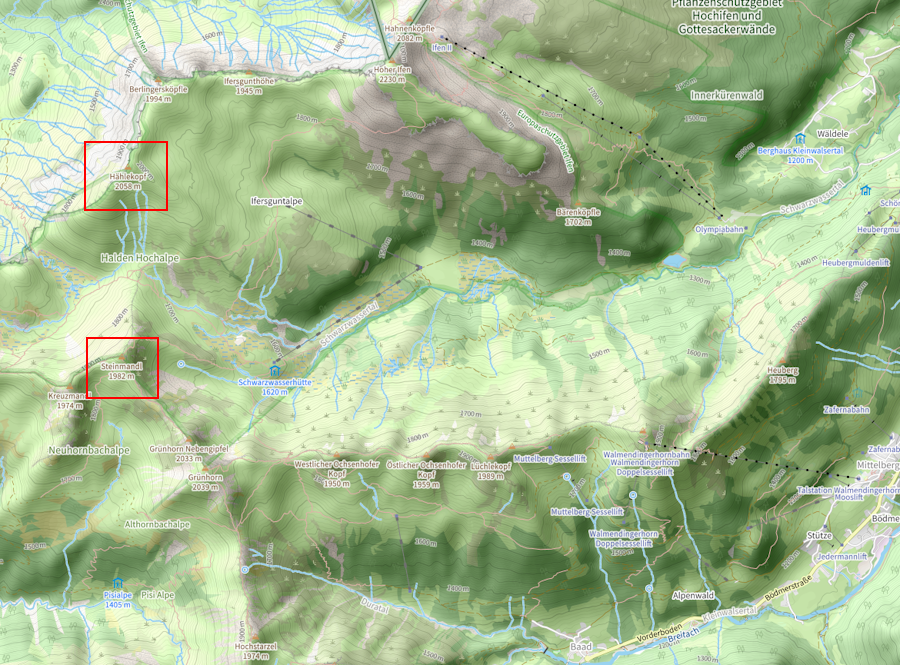 Openstreetmap: Hhlekopf