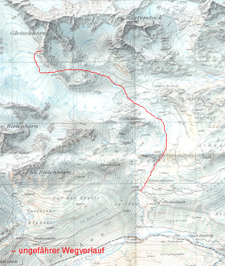 Openstreetmap: Gletschhorn