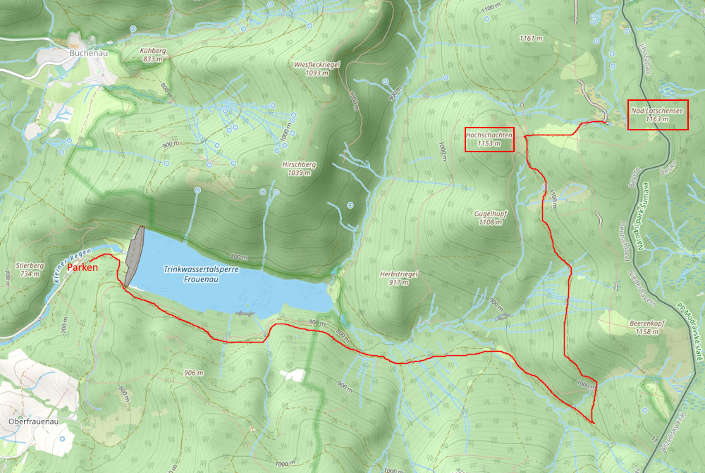 Openstreetmap: Hochschachten