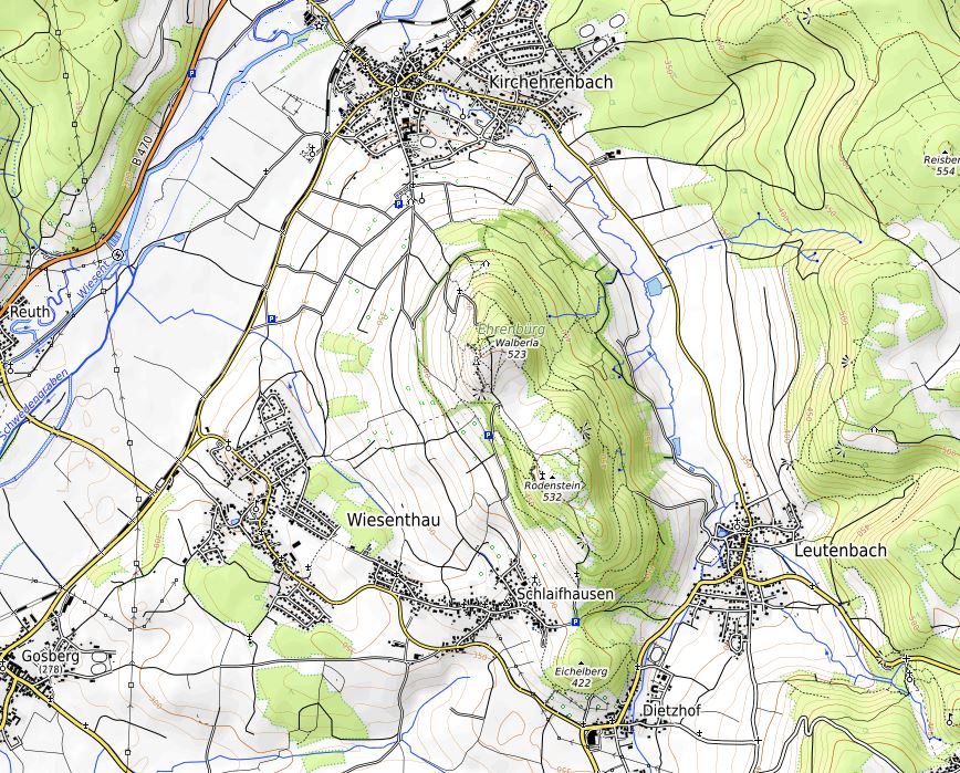 Openstreetmap: Walberla