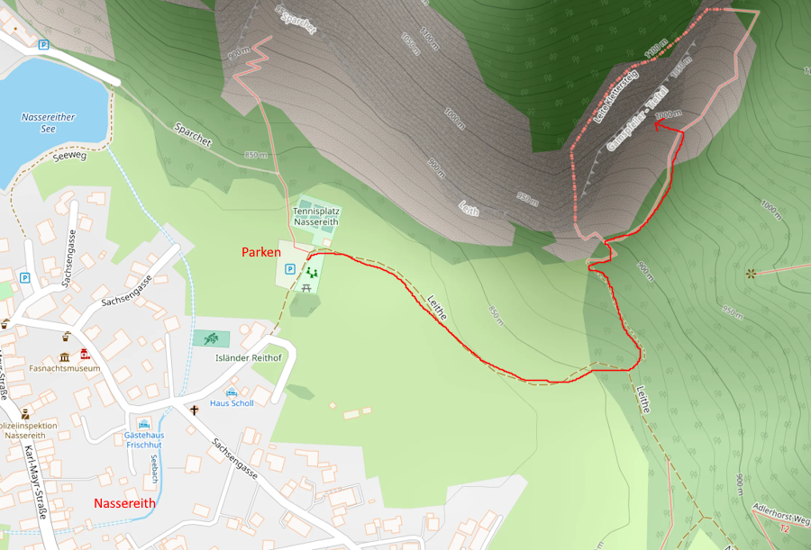 Openstreetmap: Gamspfeiler