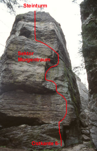 Steinturm Sektor Morgentraum