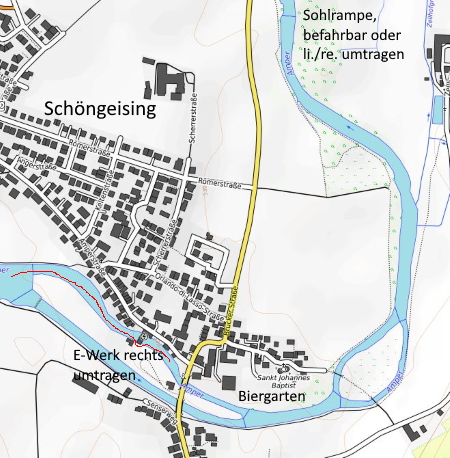 Openstreetmap: Amper