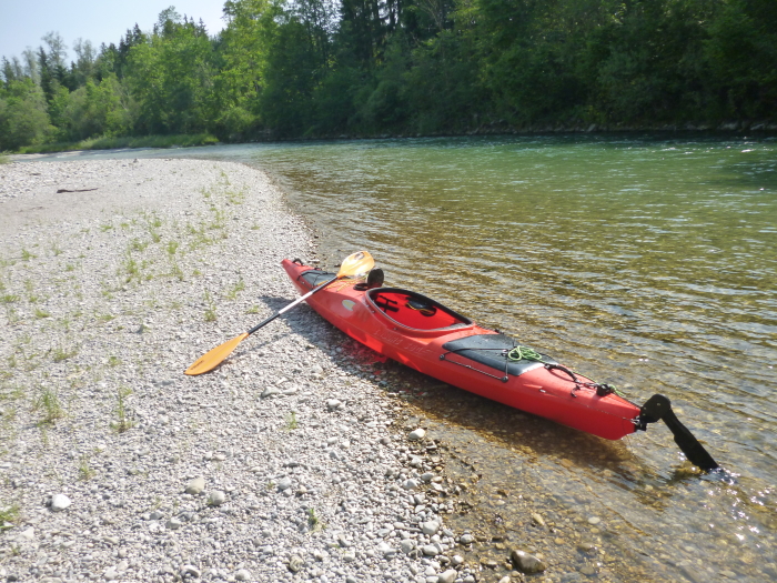 Isar: Bad Tölz - Tattenkofener Brücke