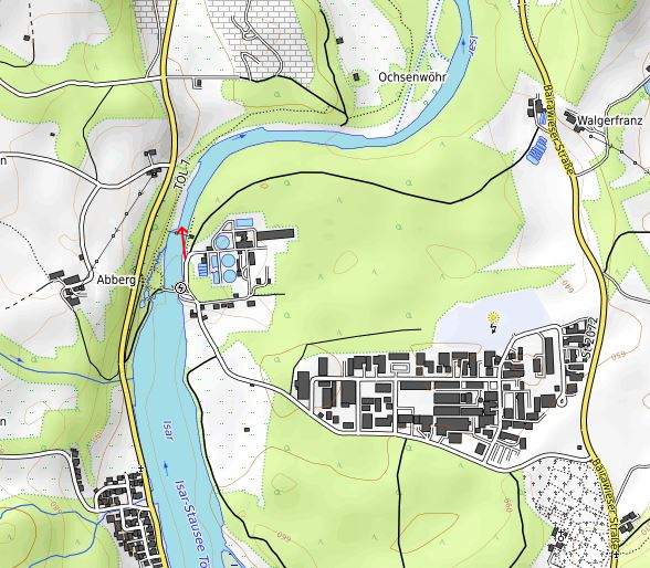 Openstreetmap: Einstieg Isar Bad Tlz