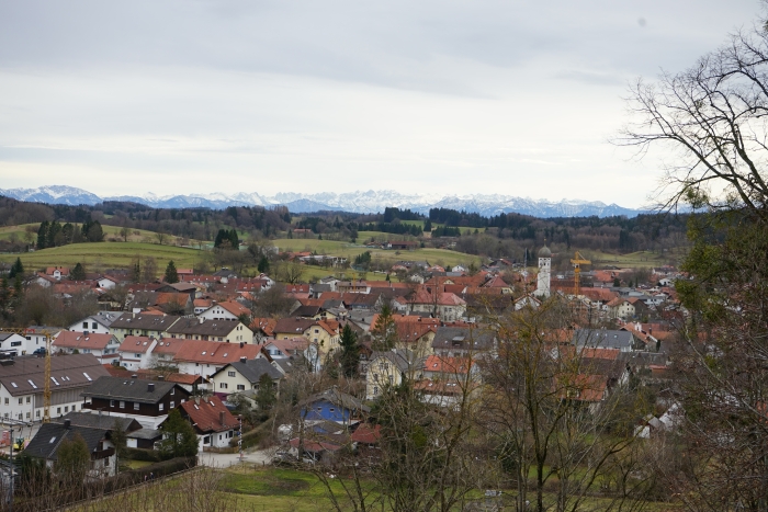 Höhenweg zum Kloster Andechs