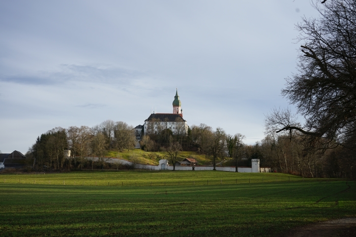 Höhenweg zum Kloster Andechs