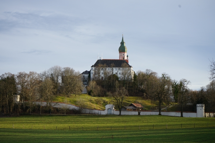 Höhenweg zum Kloster Andechs