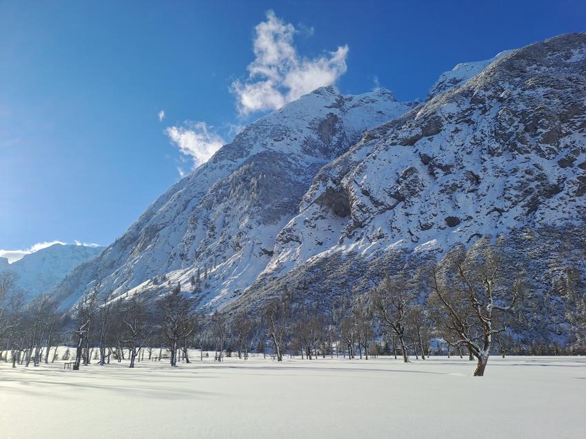 Langlauftour, Hinterriß - Eng