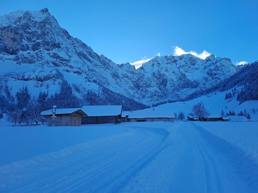 Langlauftour, Hinterriß - Eng