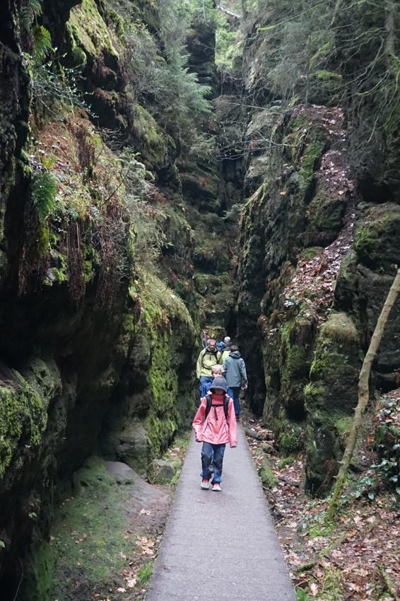 Bastei über Schwedenlöcher