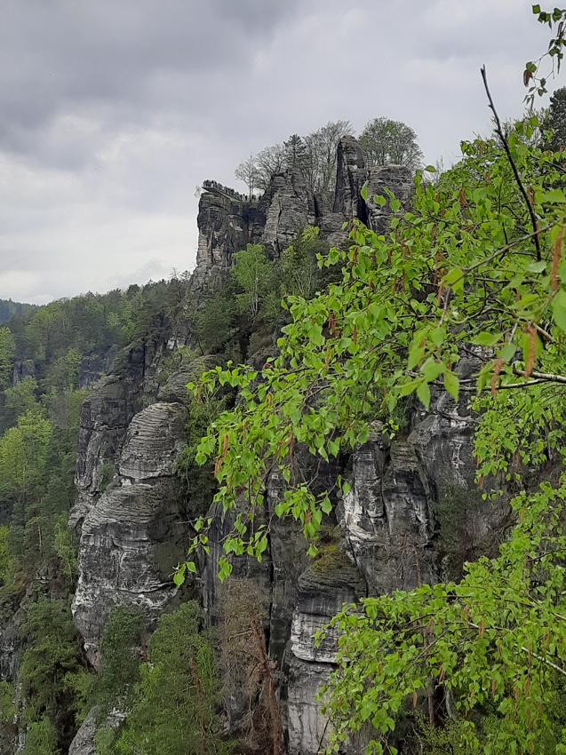 Bastei über Schwedenlöcher