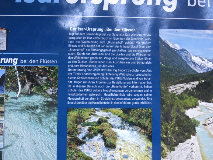 Mittenwald - Isarursprung