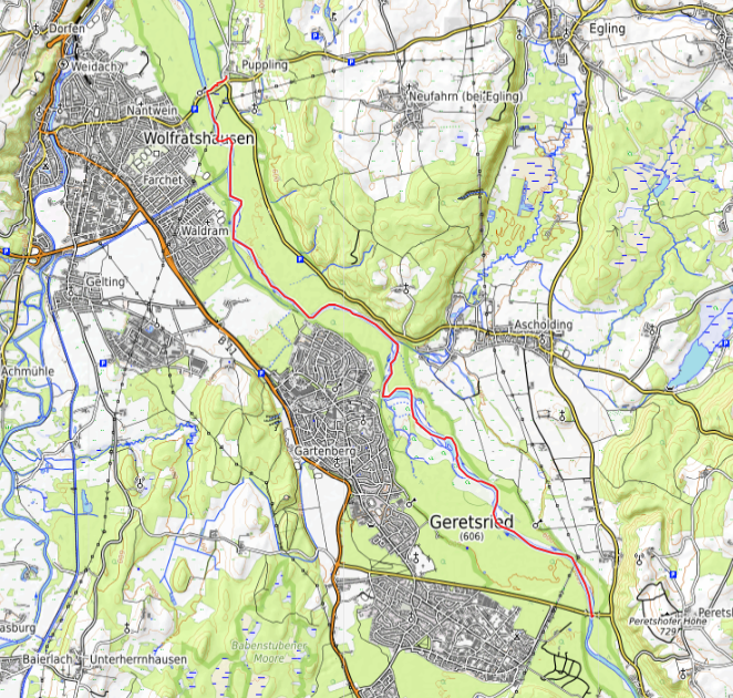Openstreetmap: Kanu Tattenkofen - Puppling