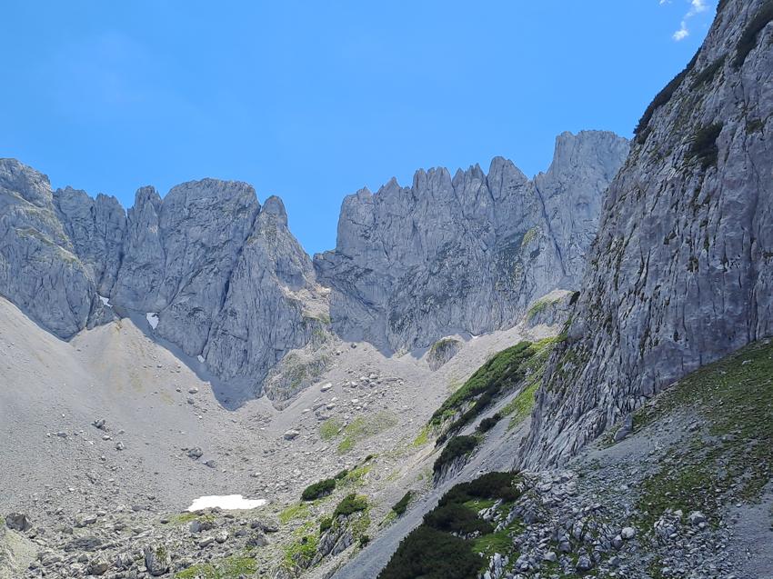 Gaudeamushütte - Kleines Törl - Fritz-Pflaum-Hütte