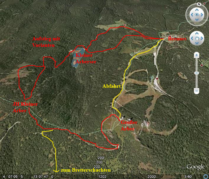 Openstreetmap: Großer Arber