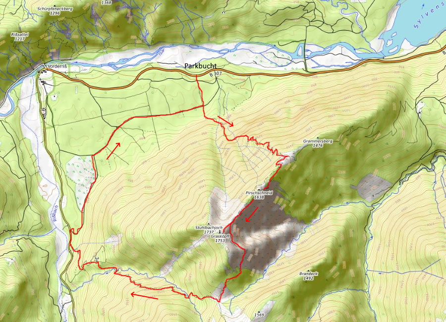 Openstreetmap: Graskpfl