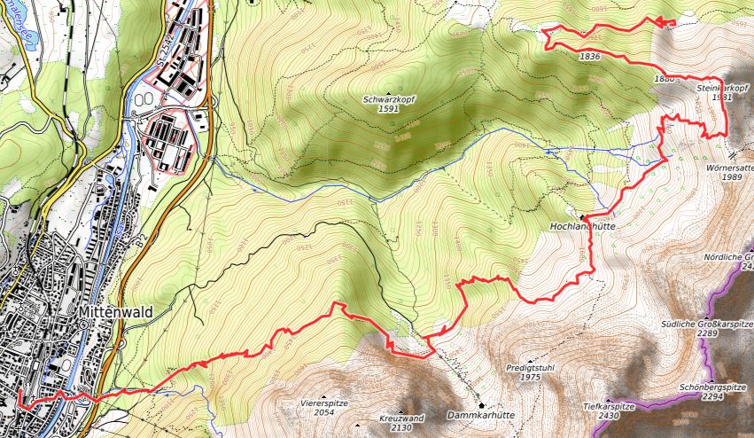 Openstreetmap: Steinkarkopf