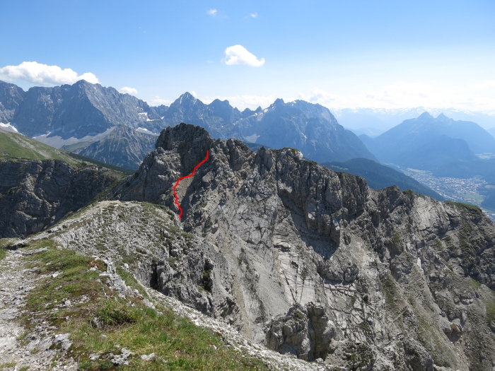 Soiernspitze - Schöttelkarspitze