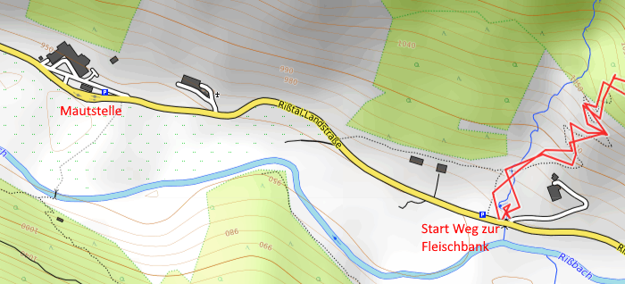 Openstreetmap: Fleischbank