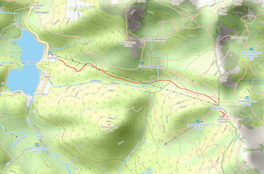 Openstreetmap: Taubenstein