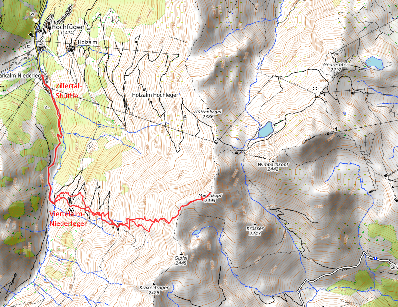 Openstreetmap: Marchkopf