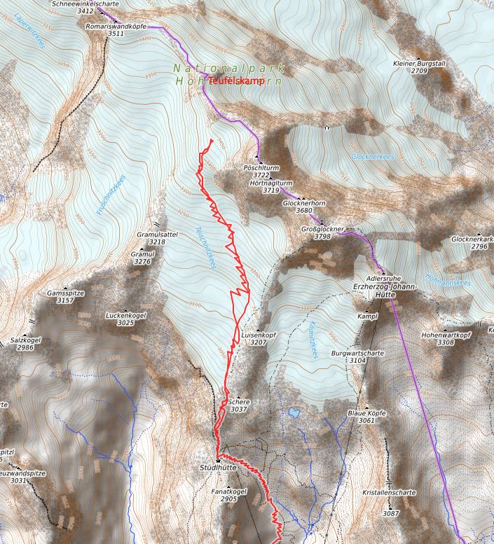 Openstreetmap: Romariswandkopf