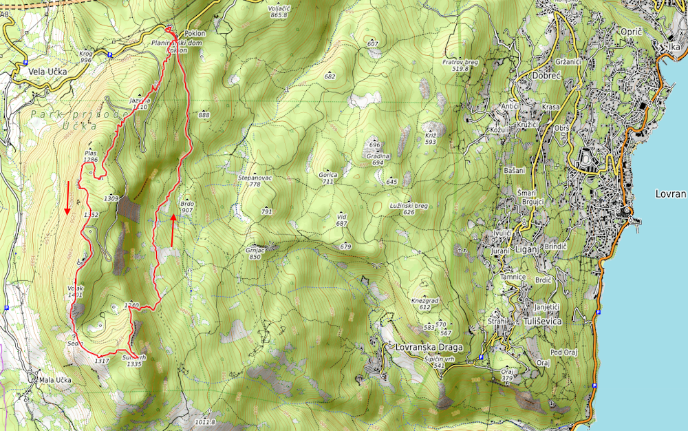 Openstreetmap: Vojak