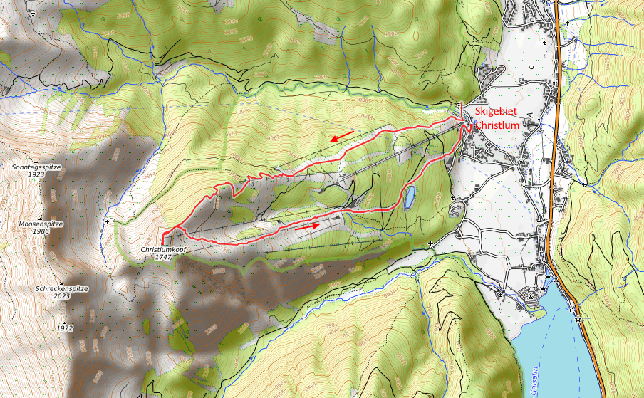 Openstreetmap: Christlumkopf